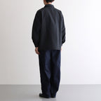 Garment Dyed Typewriter Parachute Pants #NAVY [GM243-40090]