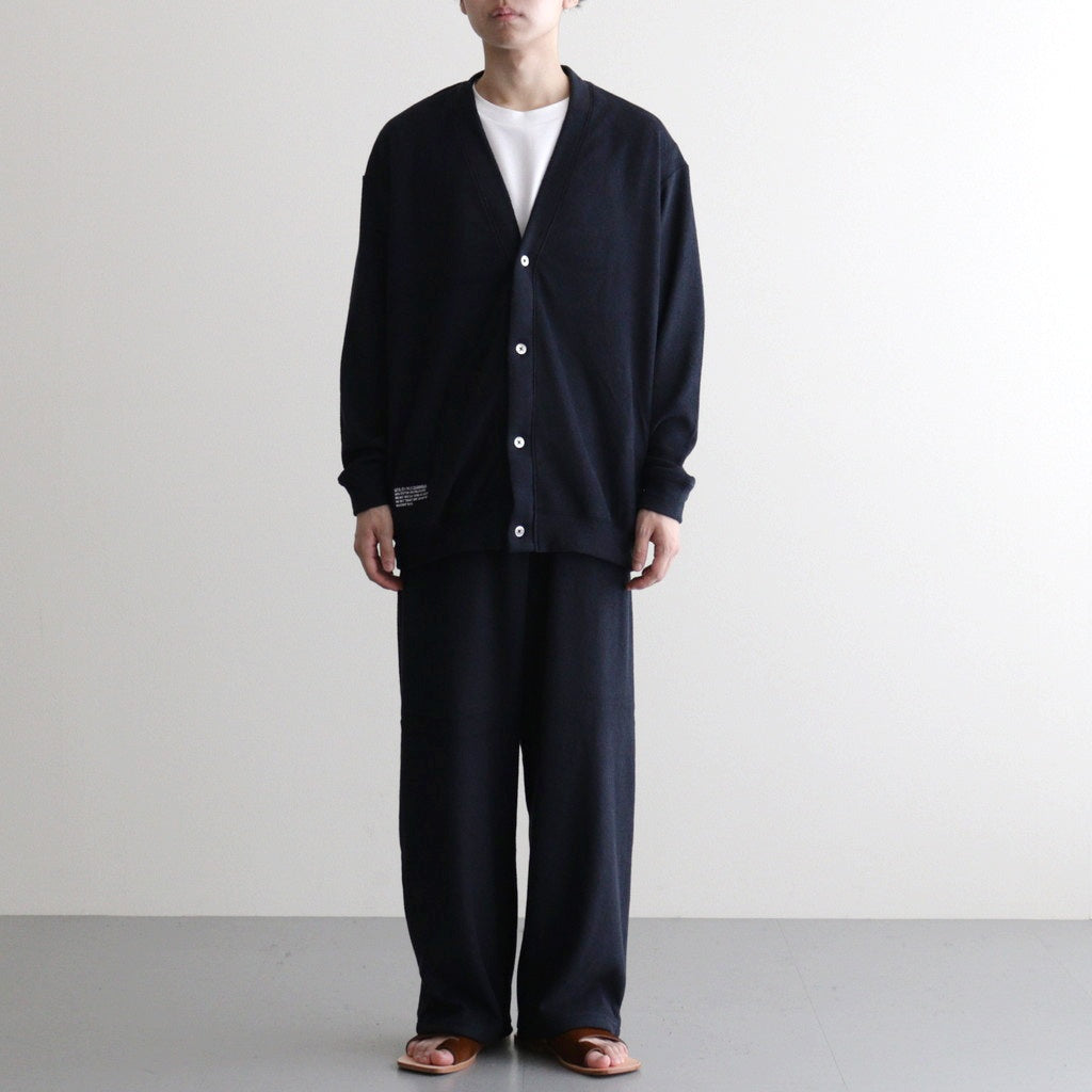 UTILITY PILE CARDIGAN SET-UP #NAVY [FSR253-60211] - ciacura 三重県