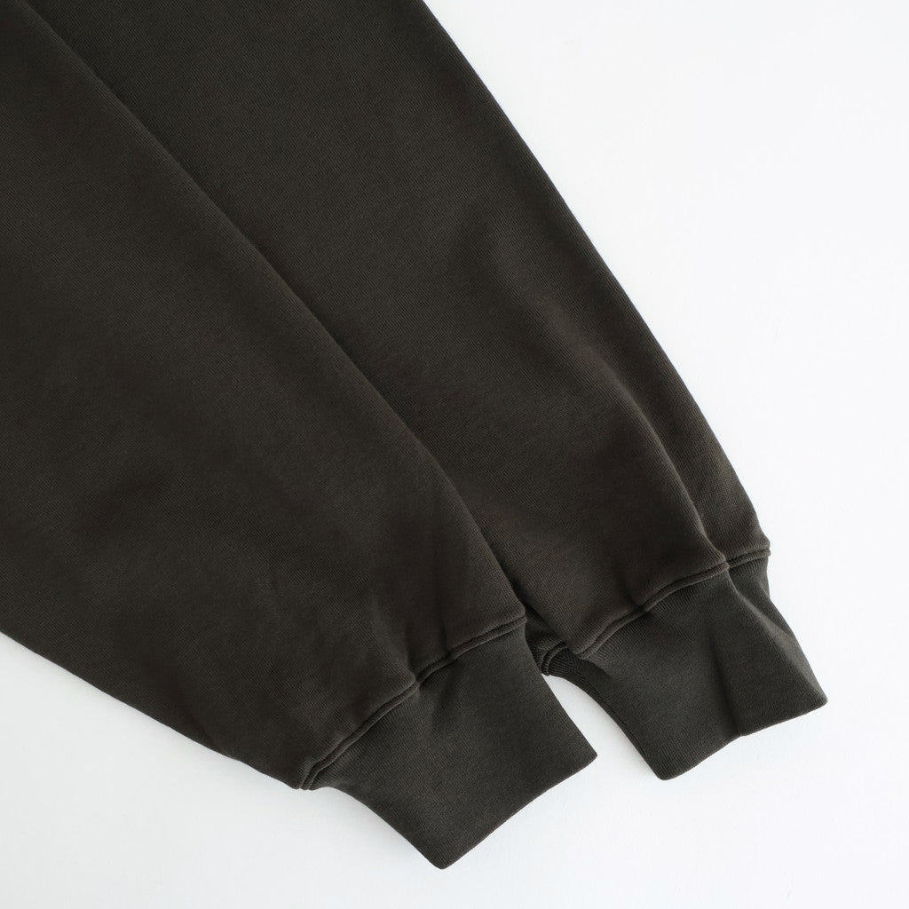 SUPER HIGH GAUGE SWEAT P/O #DARK BROWN [A25AP02CU] - ciacura 三重
