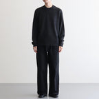 Cashmere Wholegarment Crewneck Sweater #CHARCOAL [YK25FW01116S]