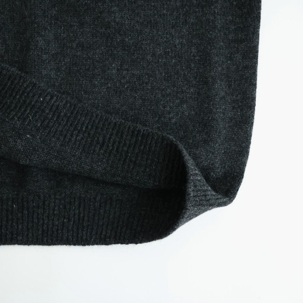 Wholegarment Wo/Mo V P/O #BLACK [2603-006]