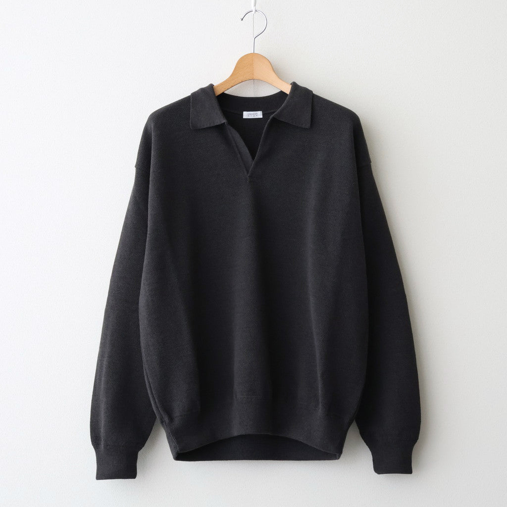 Co/Wo Moss Stitch Skipper #CHARCOAL [2503-003]