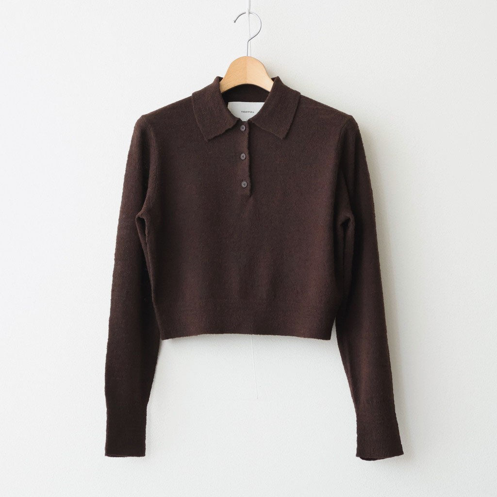 Layered Polo Knit #CHO [12610508]