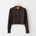 Layered Polo Knit #CHO [12610508]