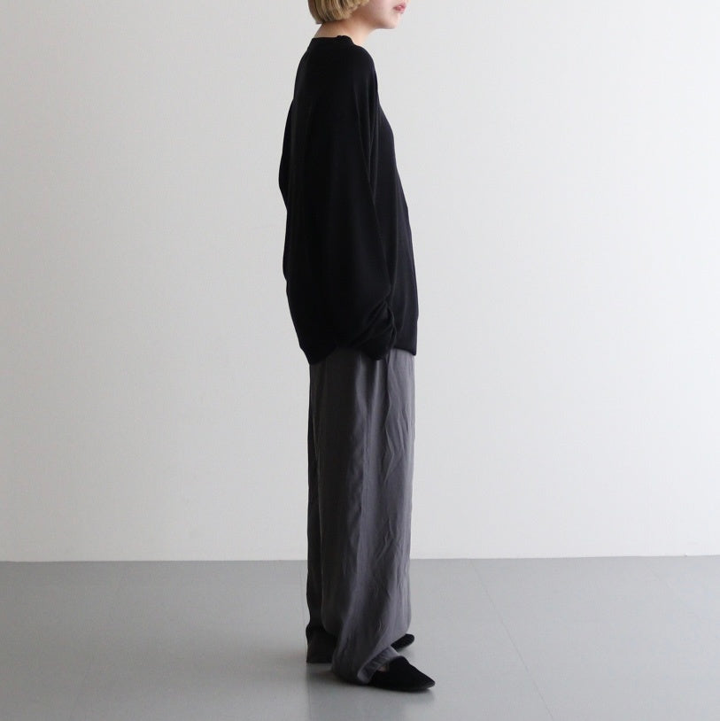 CUPRO EASY PANTS #GRAY [YK25SS0942P]