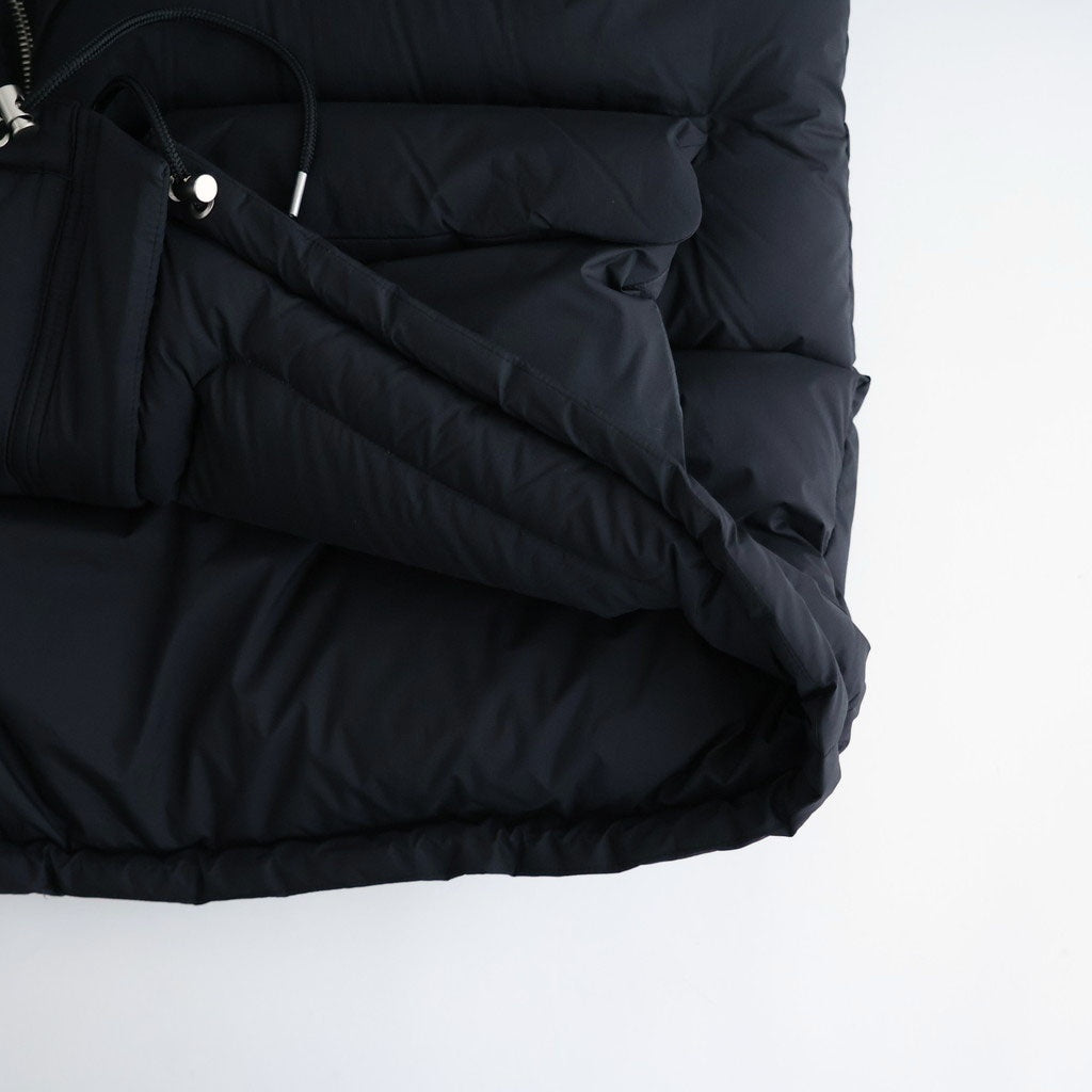 SUPER LIGHT NYLON RIPSTOP DOWN BLOUSON #BLACK [A26AB01NL]