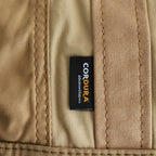 綿ナイロンリップパッチワーク トートバッグ #BEIGE [HO-K203-051]