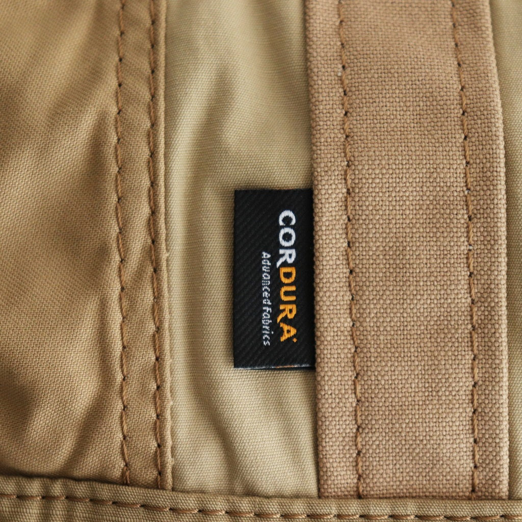 綿ナイロンリップパッチワーク トートバッグ #BEIGE [HO-K203-051]