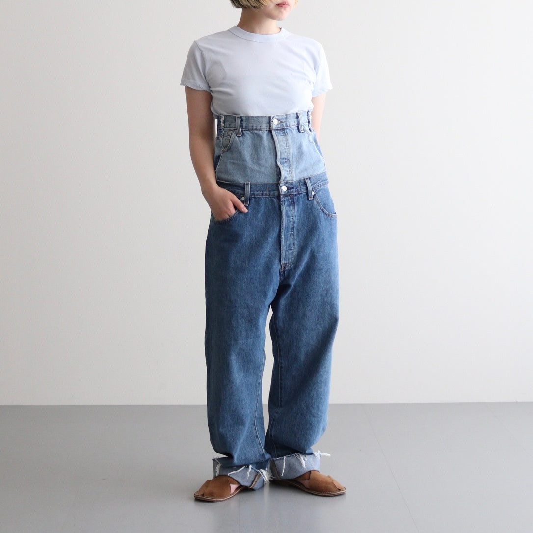 W WAIST DENIM PT #SIZE:2 C [Q25A-T018]