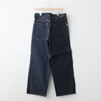 CLASSIC DOUBLE KNEE DENIM PANTS #RIGID INDIGO [CLASS003]