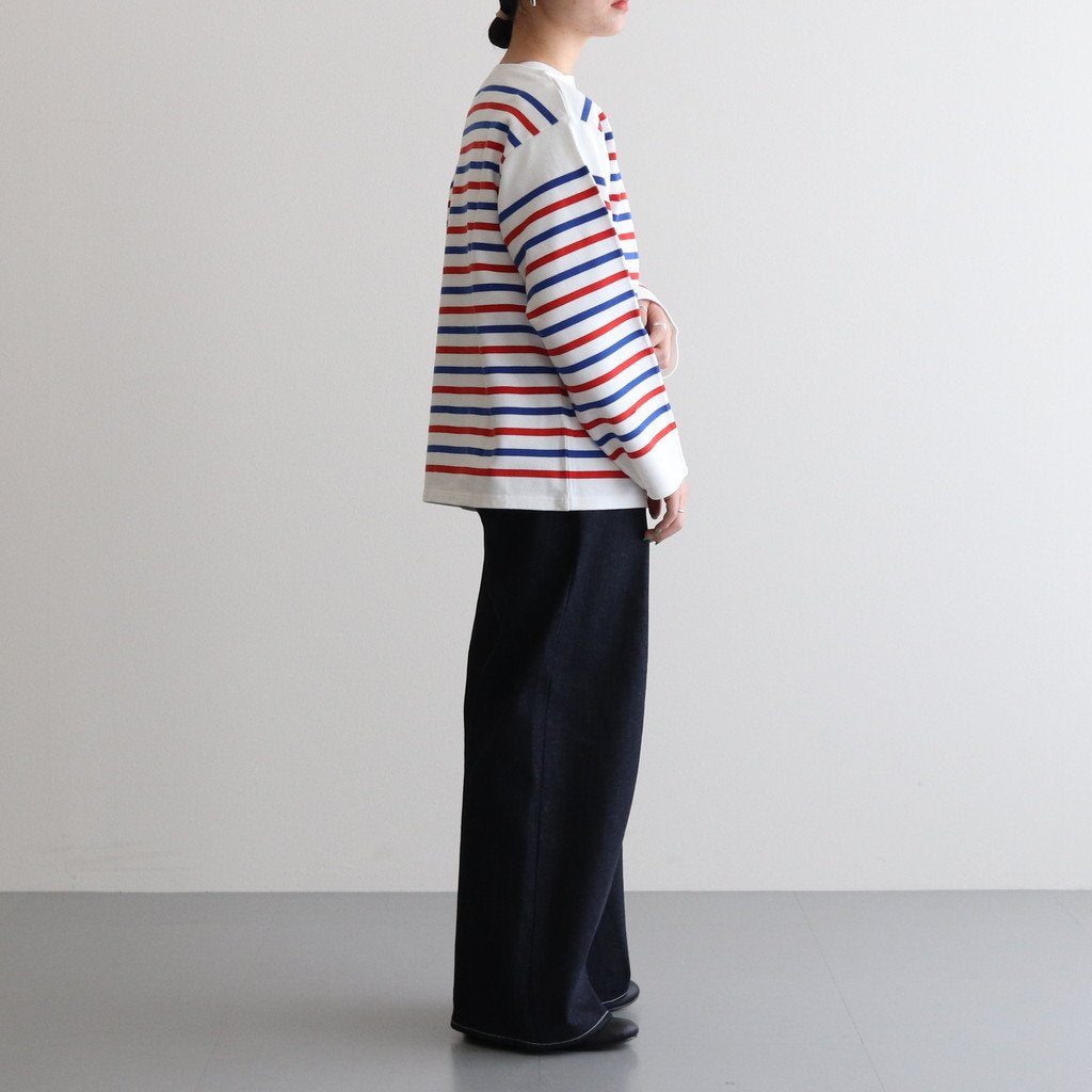 BASQUE SHIRT #TRICOLOR BORDER [H2301-CS001]