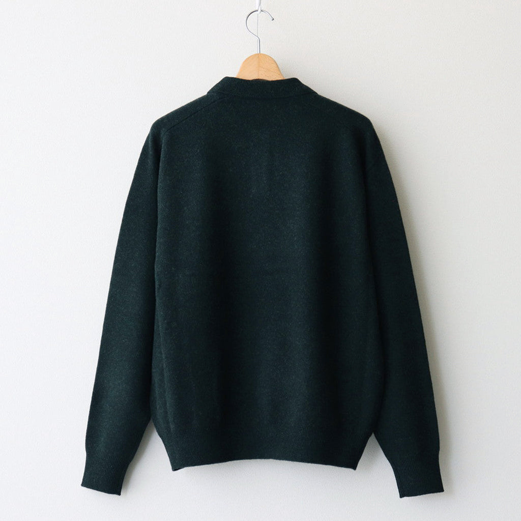 M-G Knit Polo #D.Green [2403-012]
