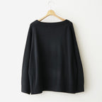 MERINO WOOL PULLOVER #BLACK [N0051]