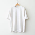 SUVIN 60/2 OVERSIZED T-SHIRT #WARM WHITE [KKAGLM0015]