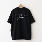 CORPORATE PRINTED S/S TEE ”GEAR” #BLACK [FSC243-70116]