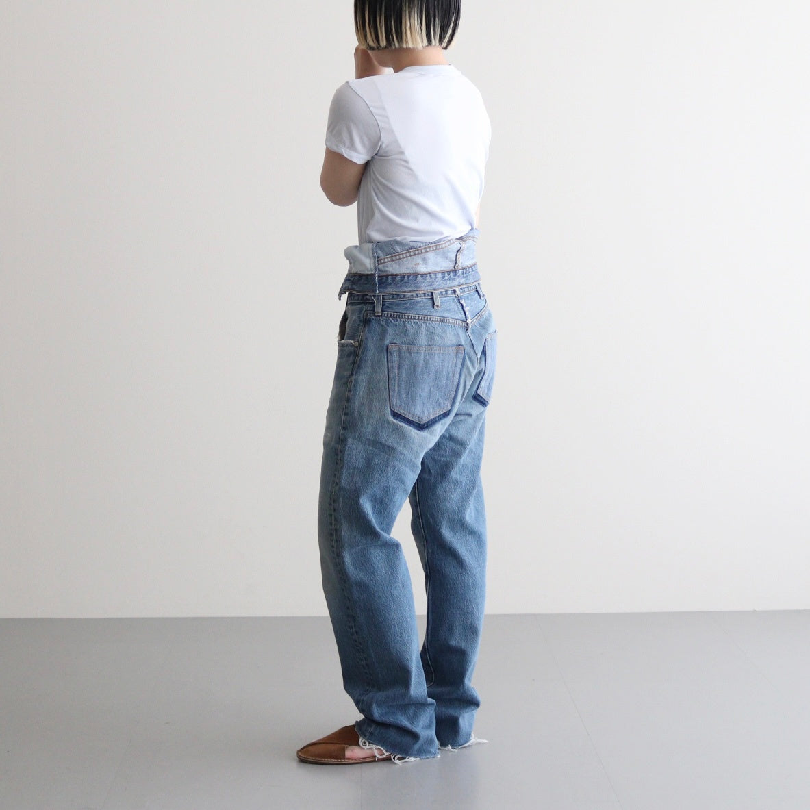 W WAIST DENIM PT #SIZE:1 B [Q25A-T018]