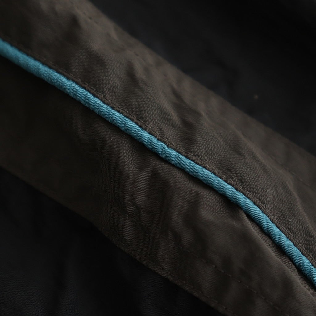 NYLON HOODED JACKET #BLACK [2541000203]