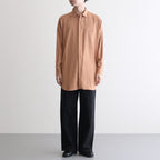 ヨークスリーブシャツ-P #Clay [D223-T710-P]