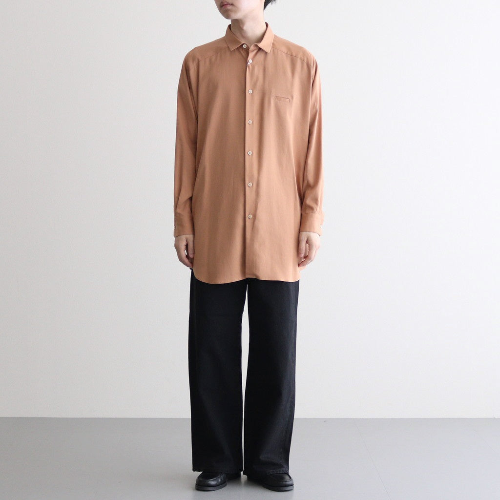 ヨークスリーブシャツ-P #Clay [D223-T710-P]