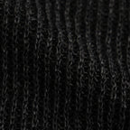 WASHI RAYON SHEER DRIVERS KNIT #BLACK [YK25SS0962S]
