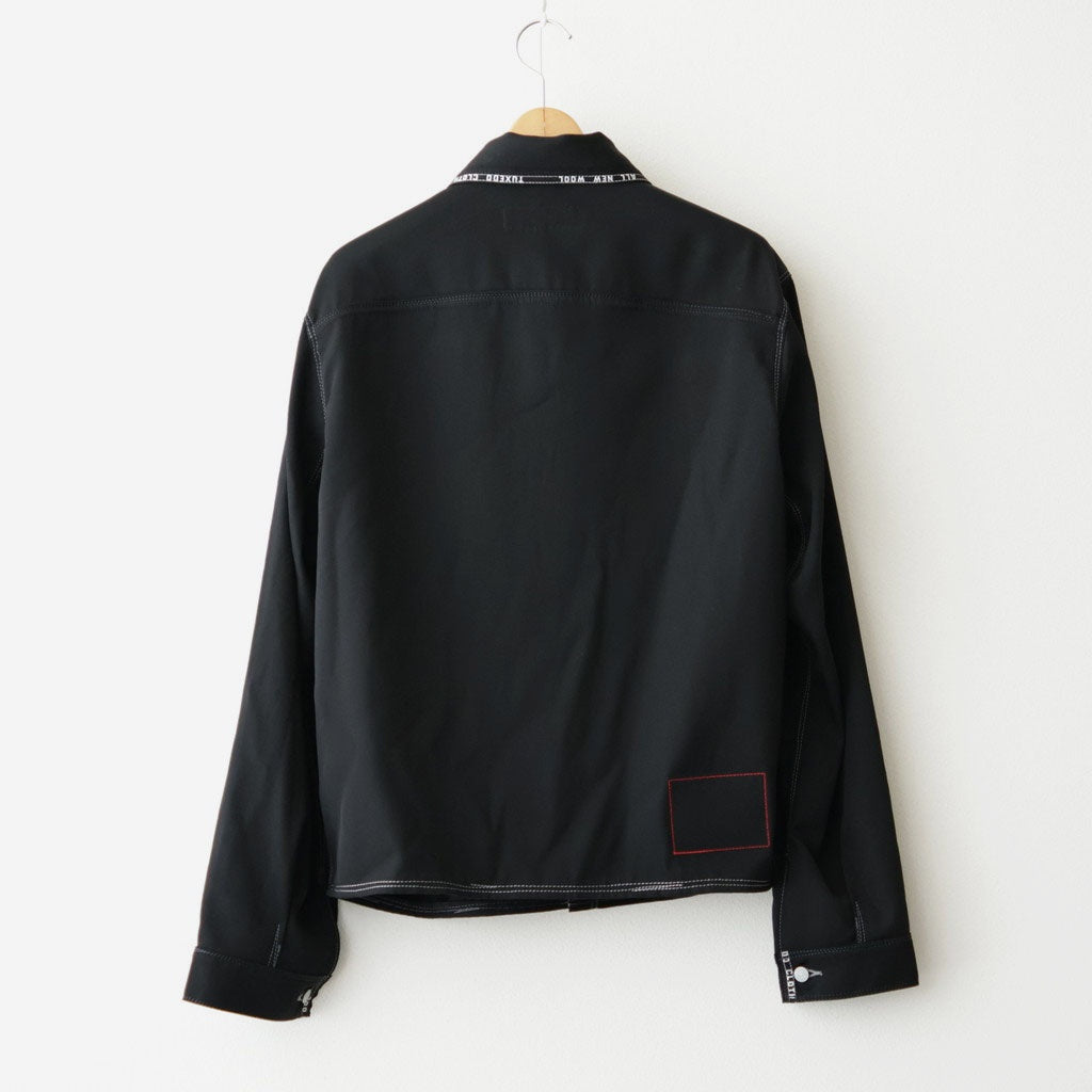Levi's ウールクロス シャツジャケット #BLACK [WR-J203-051]