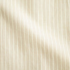 Cotton Poplin Striped Classic Shirt #Beige [OFH011SH12]
