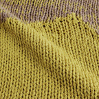 INTARSIA CREWNECK SWEATER #YELLOW [YK24SS0678S]