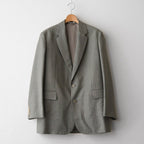 BLUEFACED WOOL JACKET #KHAKI GRAY STRIPE [A26SJ03BA]