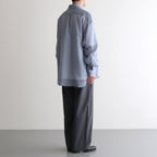 SHEER SKIPPER SHIRT #BLUE STRIPE [2541000508]