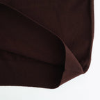 Fine Gauge Skipper Sweater #BROWN [YK25FW01126S]