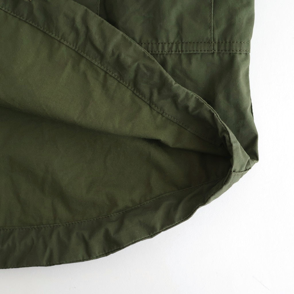 綿ウェザー 製品洗シャツジャケット #KHAKI [HP-B024-051]