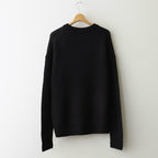 MINCA BABY ‘CUDDLE’ SWEATER #BLACK [NG23W-01SW01C]