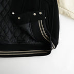 WOOL VARSITY JACKET #BLACK [26330201]