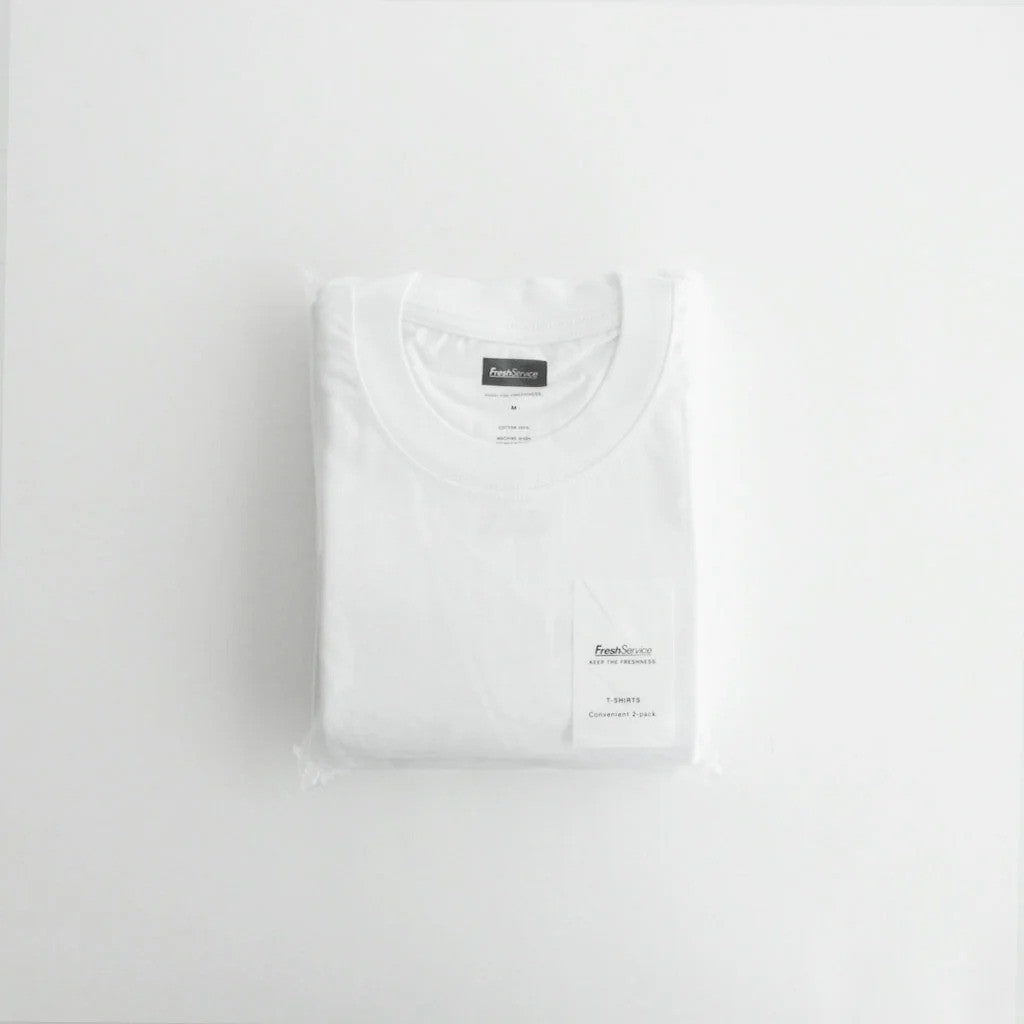 2-PACK CORPORATE L/S TEE #WHITE [FSP253-70007B]