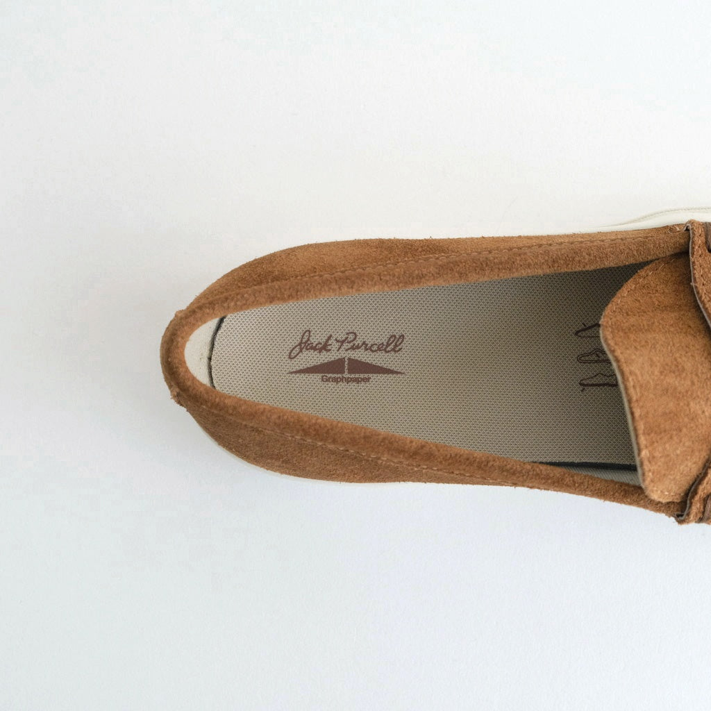 Jack Purcell for GP Suede Loafer #BROWN [GU251-90336]
