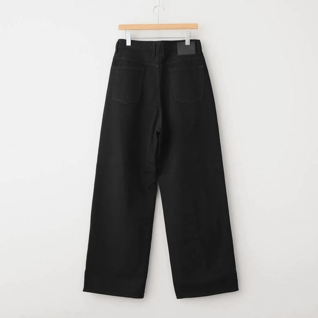 ONE WASH BLACK DENIM ASHLEY JEANS #BLACK [N0025]