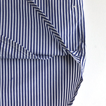 CORPORATE UNIFORM L/S SHIRT #BLUE STRIPE [FSC244-50105B]