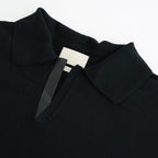 Fine Gauge Skipper Sweater #BLACK [YK25FW01126S]