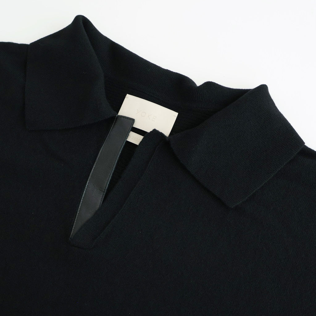 Fine Gauge Skipper Sweater #BLACK [YK25FW01126S]