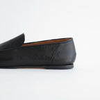 SOFT LEATHER LOAFERS #BLACK [A26AS05QD]