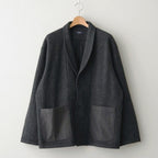 シェットランド杢グレンチェックジャケット #GRAY [HP-T022-051]