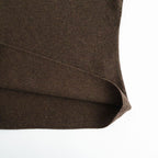 Seamless Offshoulder Knit #BRN [12610531]