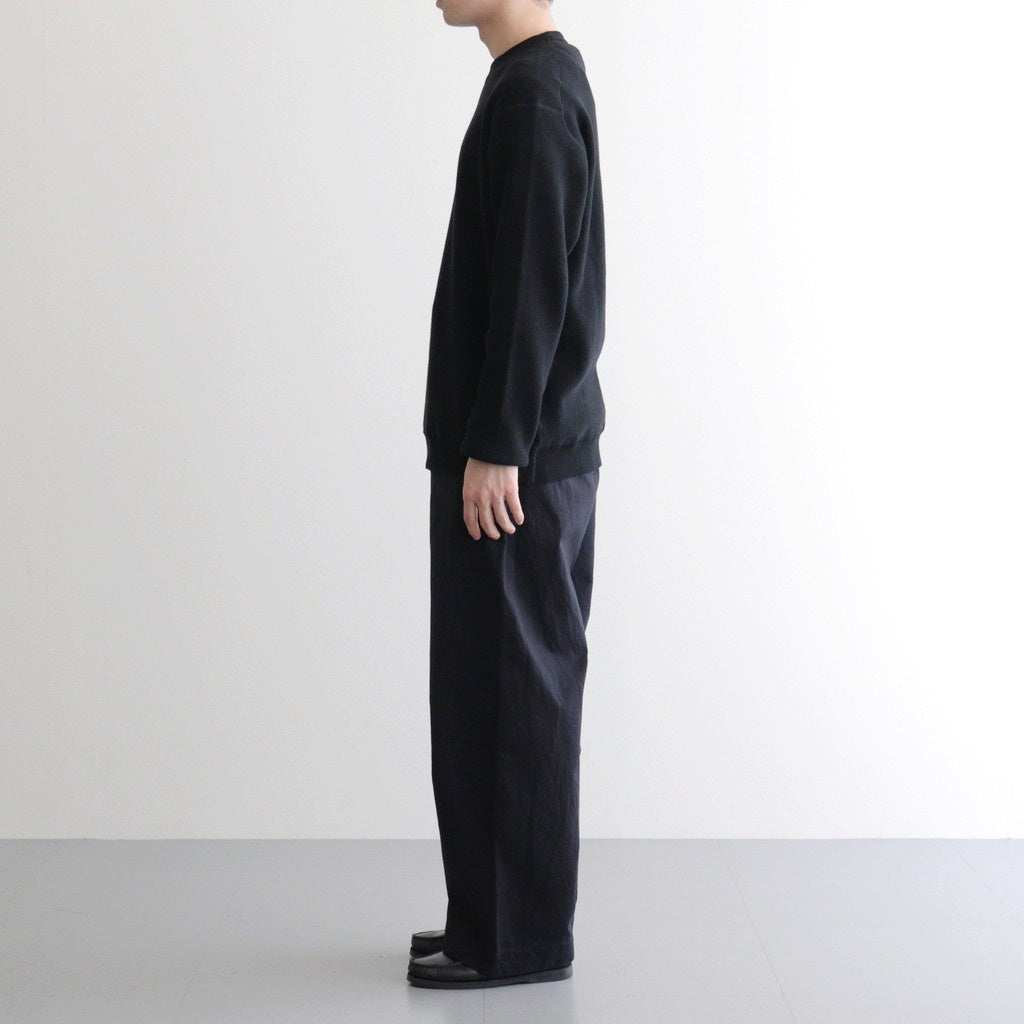 Wool Like Pullover #NAVY [31052001]