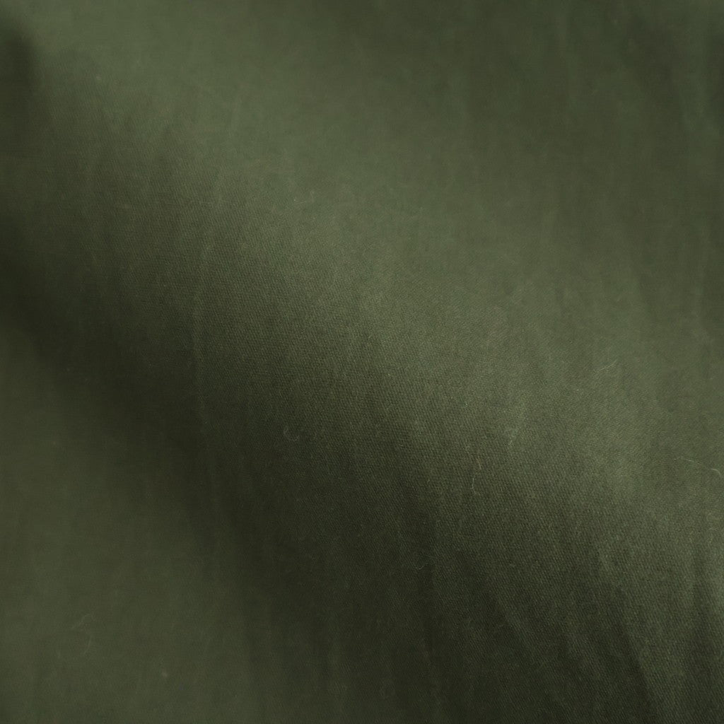 綿ウェザー 製品洗シャツジャケット #KHAKI [HP-B024-051]