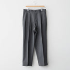 Melange Herringbone Pleated Wide Trousers #GRAY [GM261-40332]