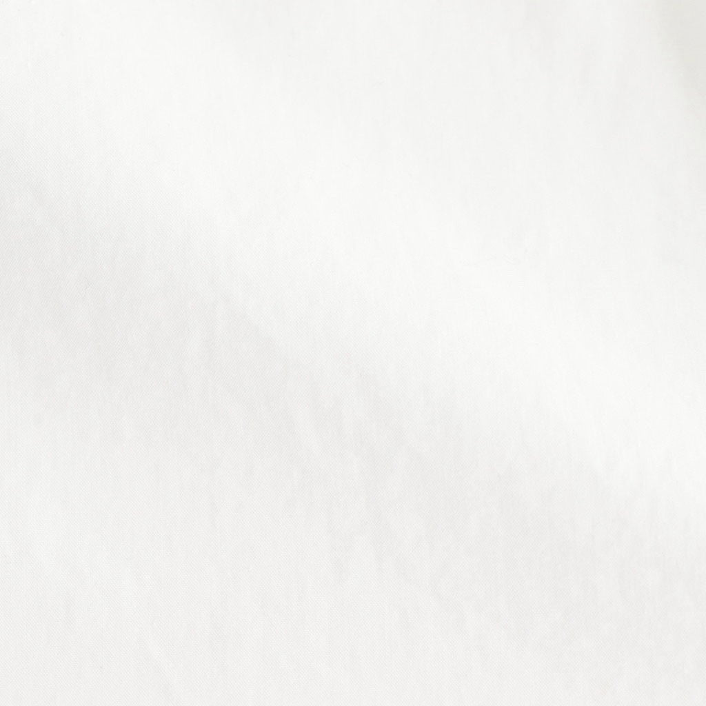 FHFSSH - コットン・ ポリコア タイプライター 半袖シャツ #01 Off White [SN_FR0405SH]