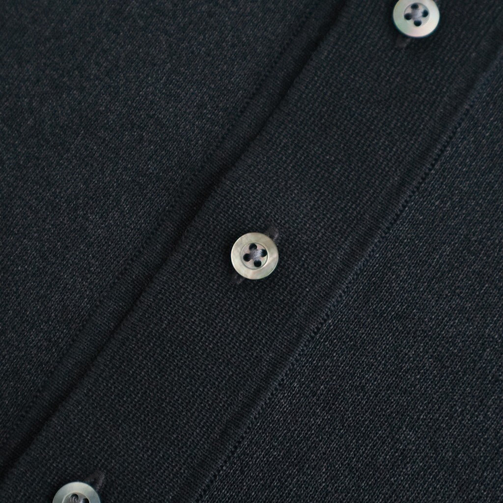 Washi Open Collar S/S Shirt #BLACK [2601-017]