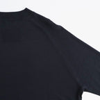 RAGLAN CREW NECK LS #BLACK [N0040]