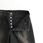 LOOSE DENIM JEANS #BLACK [ST.1234]