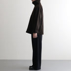 Wool Fleece Half Zip Pullover #BROWN [YK25FW01090B]